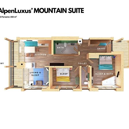 Sportlodge' Mountain Suite - Natural Pool, Whirlpool & Sauna By Alpenluxus Appartements Kleinboden Exterior foto